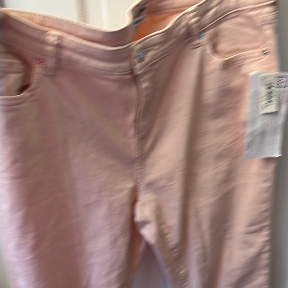 Amazon essential Pink women Jeans size 16 NWT - Picture 4 of 4
